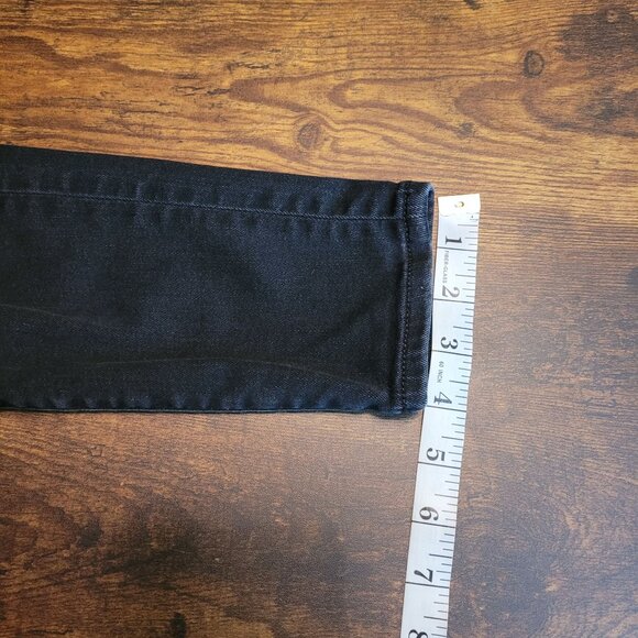 American Eagle Jeans 6 R Next Level Stretch Jeggings Super Hi Rise Black - Picture 11 of 11